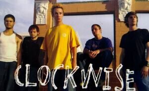 Clockwise Promo Card Las Vegas Nevada Rock Music Band 2002 Laminated 3.25 x 2.15